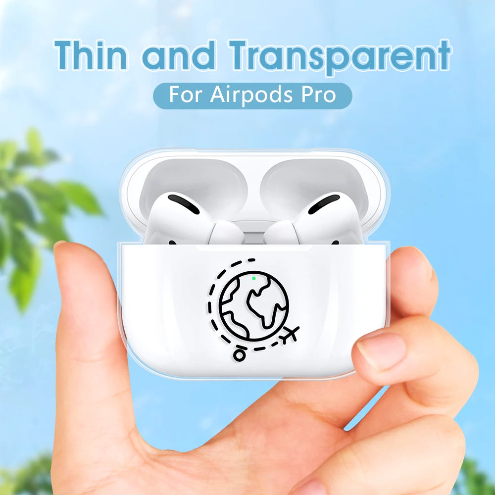 Estuche rígido transparente para AirPods