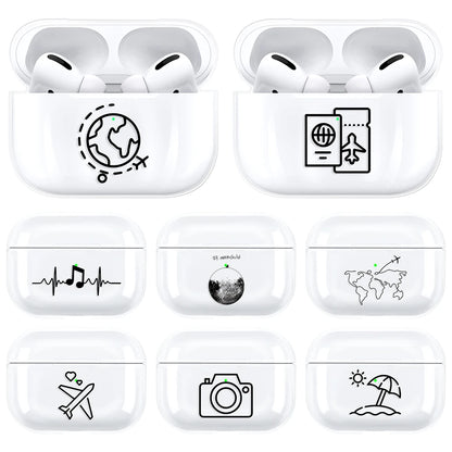 Estuche rígido transparente para AirPods