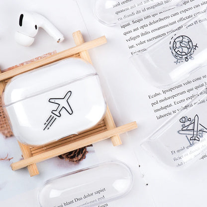 Klare Hartschalen-Schutzhülle für AirPods