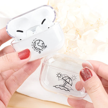 Estuche rígido transparente para AirPods