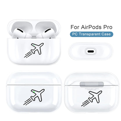 Klare Hartschalen-Schutzhülle für AirPods