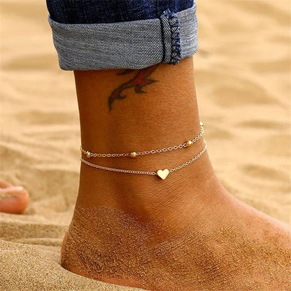 Fußkettchen Strand Schmuck