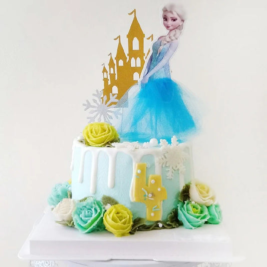 Adorno para tarta de princesas de Disney