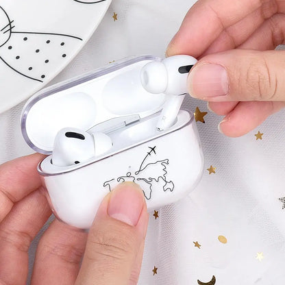 Estuche rígido transparente para AirPods