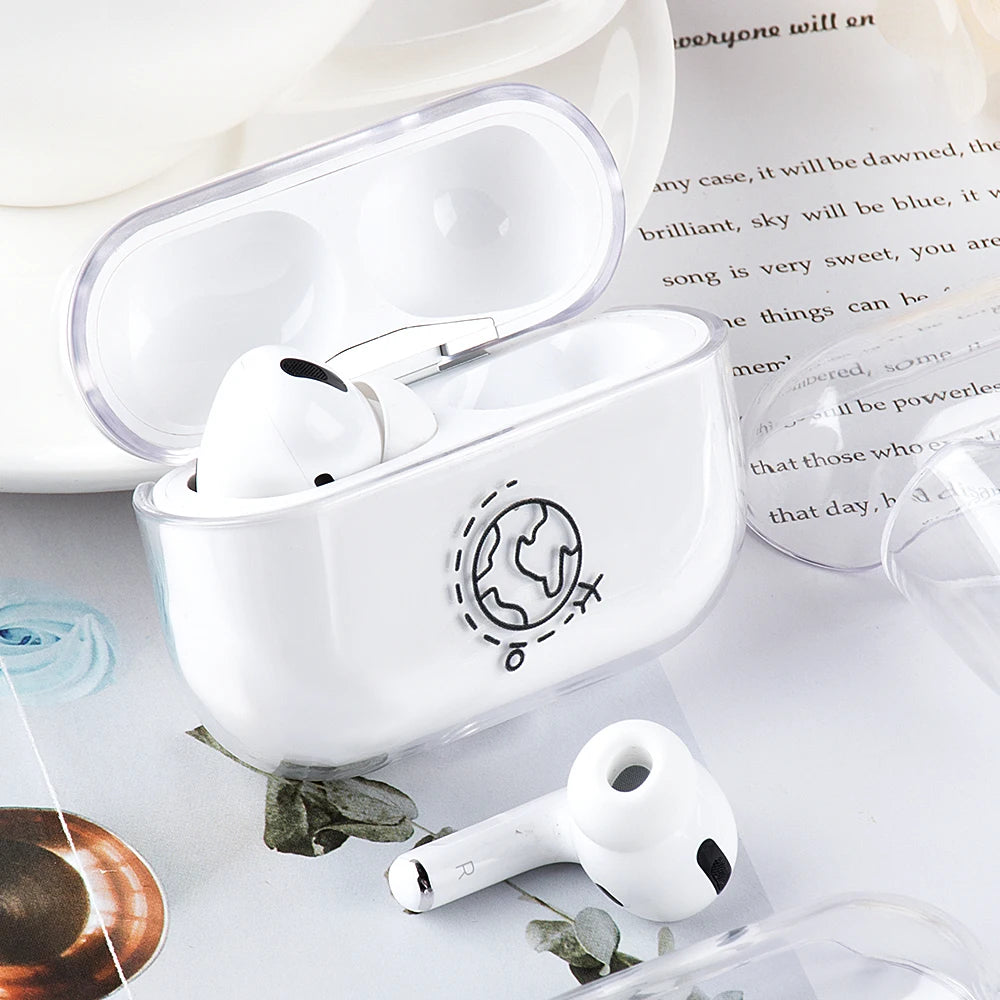 Estuche rígido transparente para AirPods