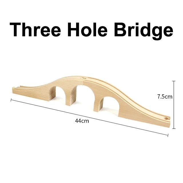 Holzschienen Zubehör/ Eisenbahnbrücken