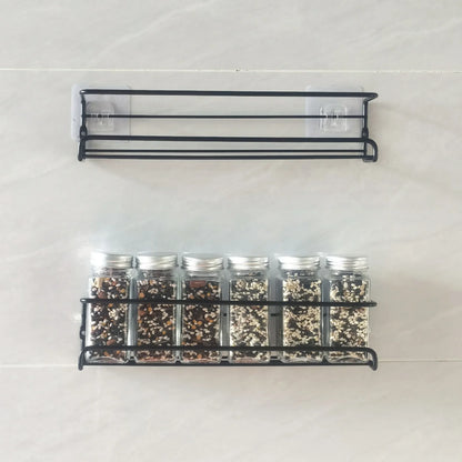 Wall Mounted Spice Rack Organizer