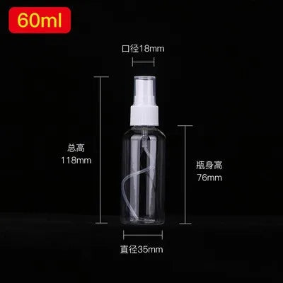 Refillable Travel Bottle Transparent