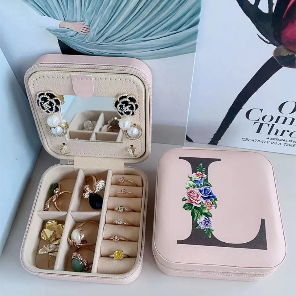 jewelry box with letter