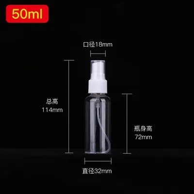 Refillable Travel Bottle Transparent