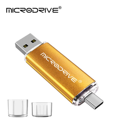 Memoria USB-C y USB 2.0 OTG