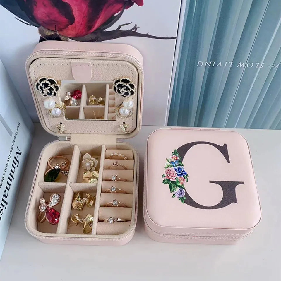 jewelry box with letter