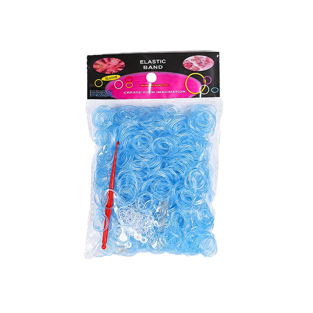 600x Colorful Loom Rubber Bands 