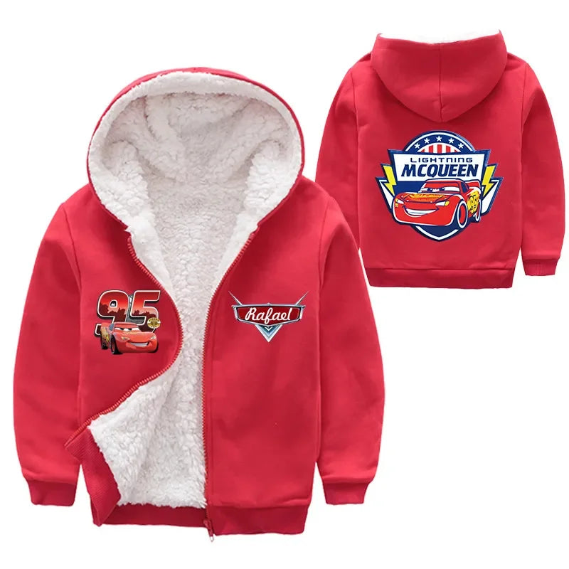 Cars Lightning McQueen Zipper