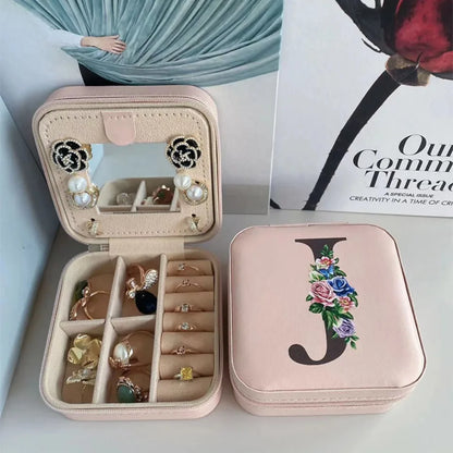 jewelry box with letter