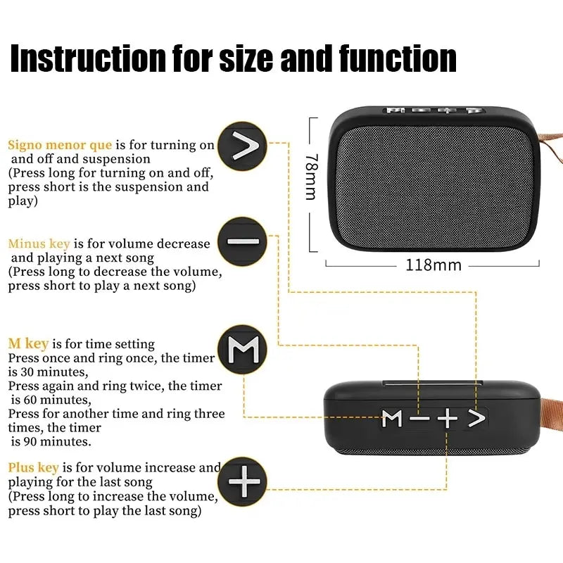 Mini Bluetooth speaker 