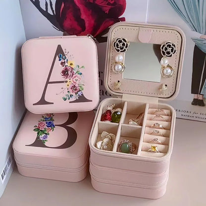 jewelry box with letter