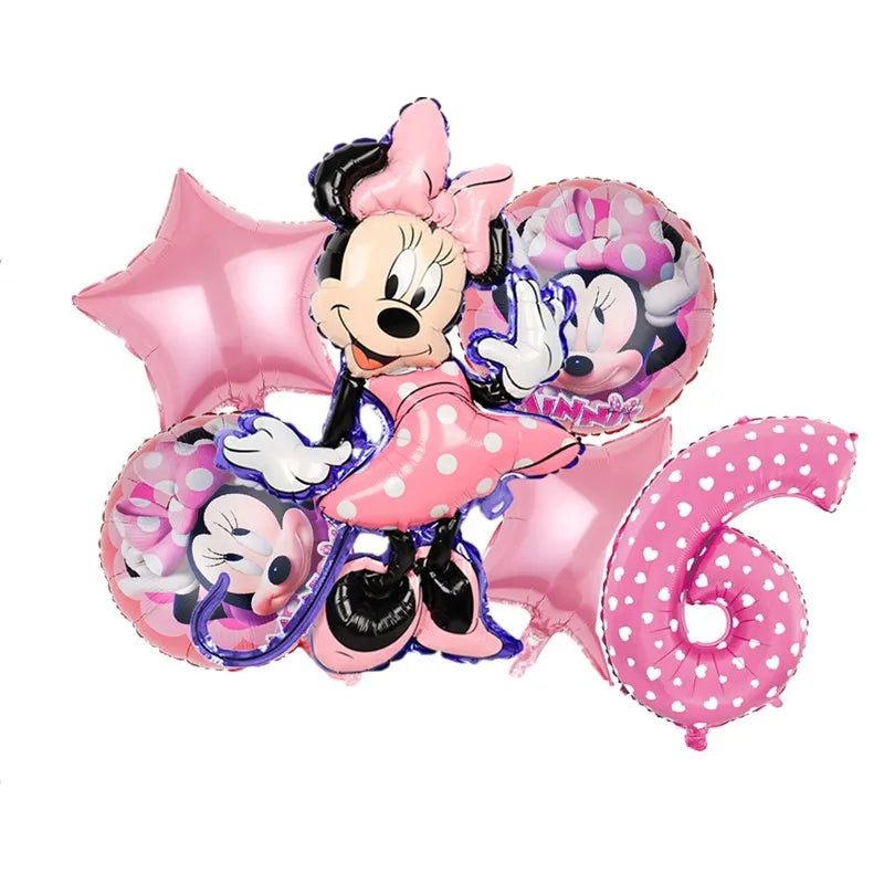 Set de fiesta de Minnie Mouse de Disney