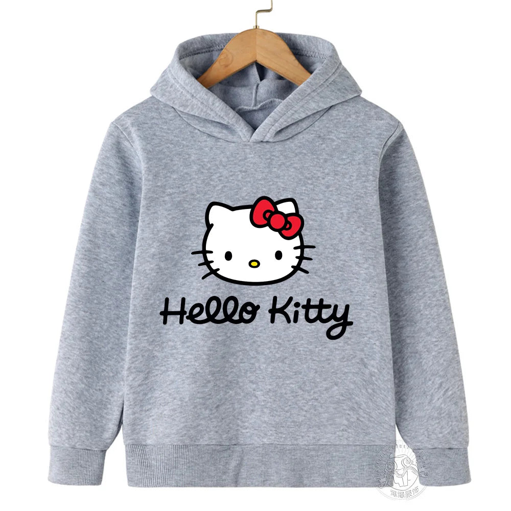 Sudadera con capucha de Hello Kitty para niños 