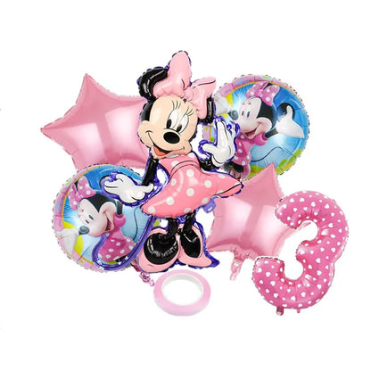 Set de fiesta de Minnie Mouse de Disney