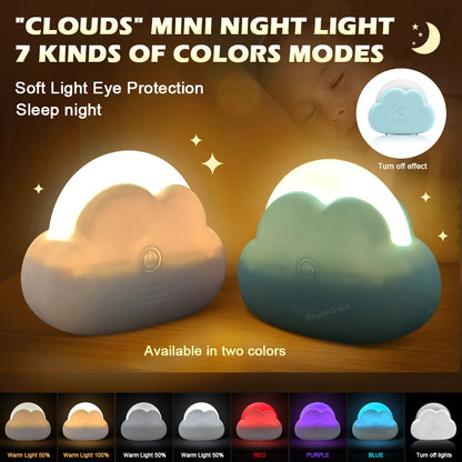 Cute Cloud Night Light 