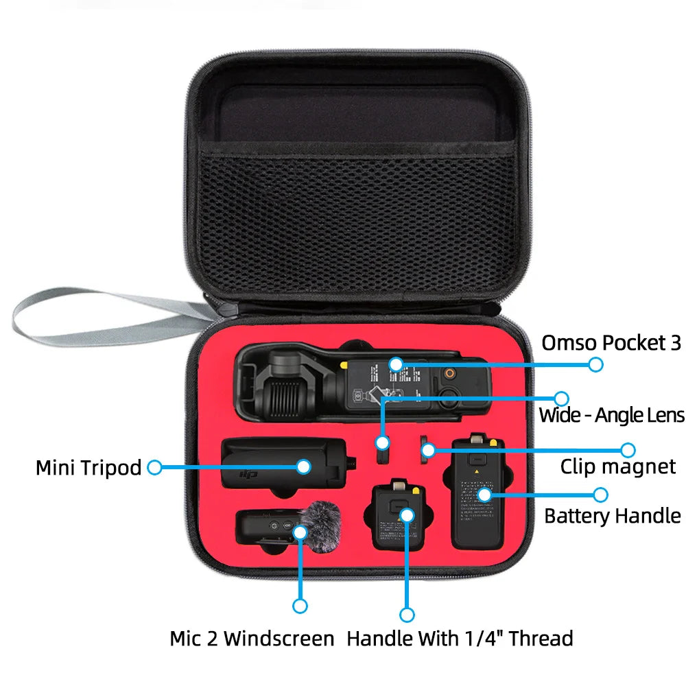 Waterproof Storage Bag for DJI Osmo Pocket 3