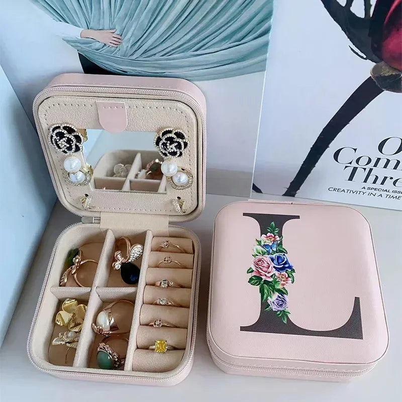 jewelry box with letter