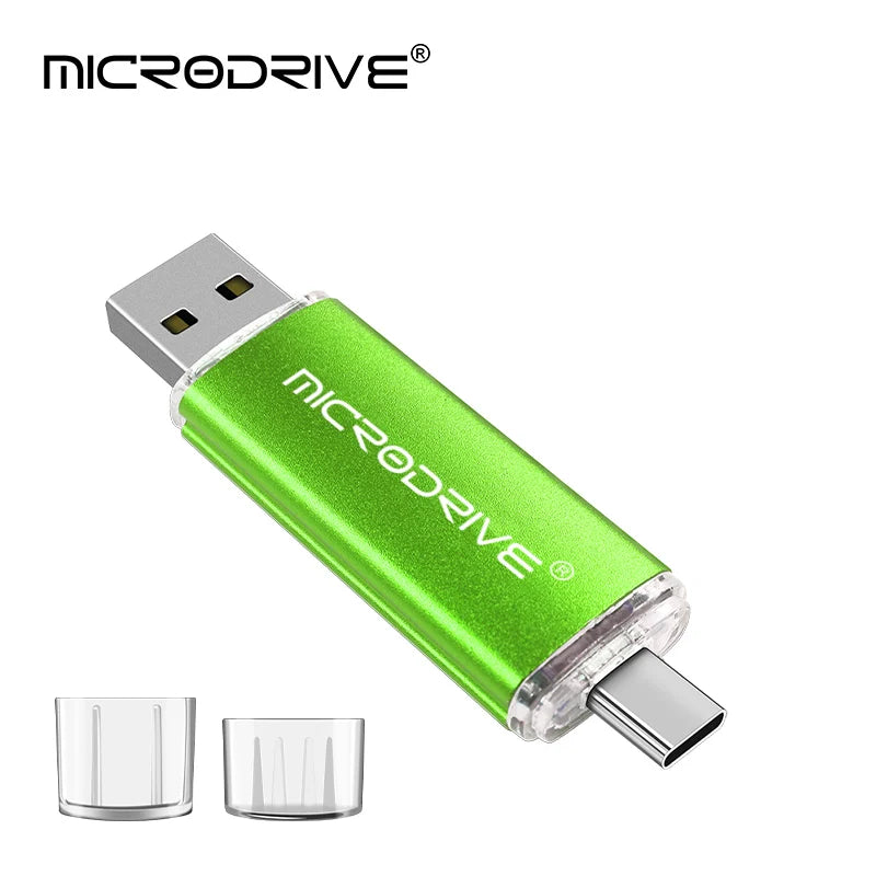 Memoria USB-C y USB 2.0 OTG