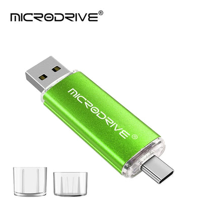 Memoria USB-C y USB 2.0 OTG