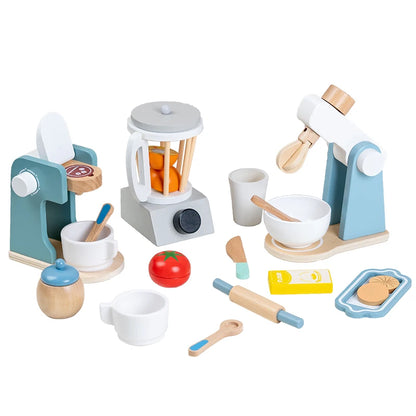 Kitchen Set for Children - Coffee Machine, Blender &amp; Juicer