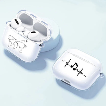 Estuche rígido transparente para AirPods