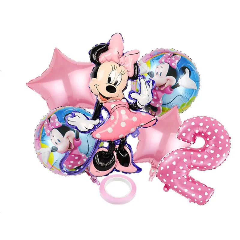 Set de fiesta de Minnie Mouse de Disney