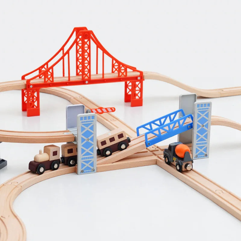 Wooden rails accessories/ railway bridges 