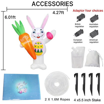 Inflatable Easter decorations