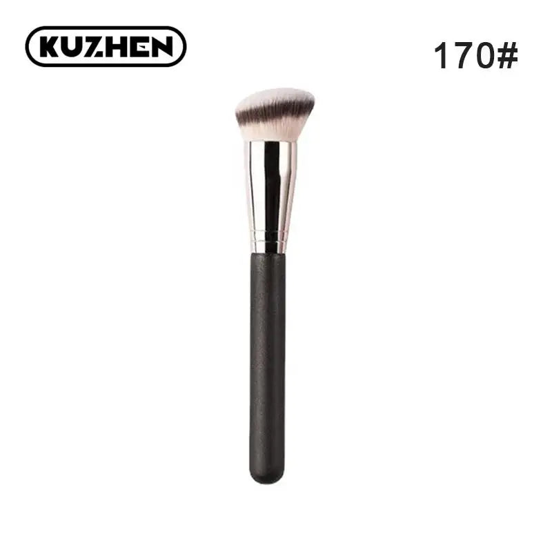 Black makeup brushes 