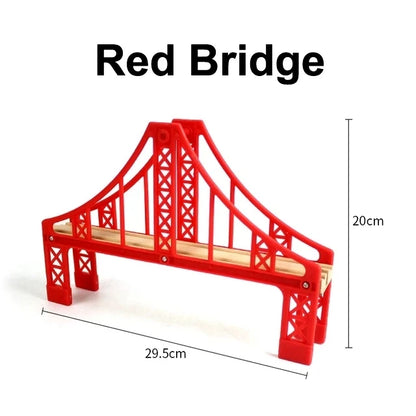 Wooden rails accessories/ railway bridges 