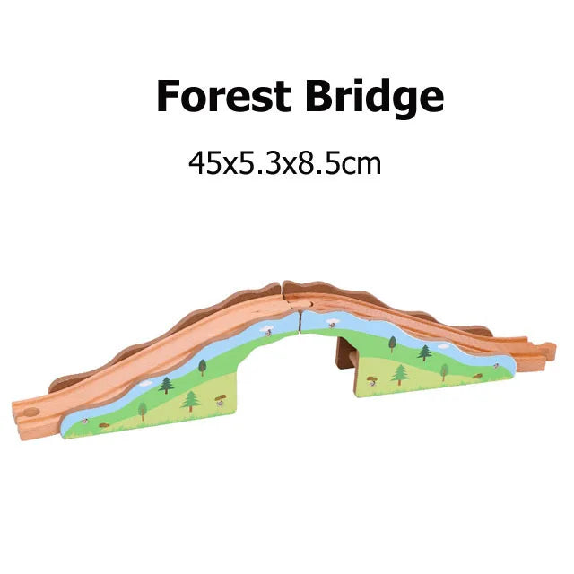 Holzschienen Zubehör/ Eisenbahnbrücken