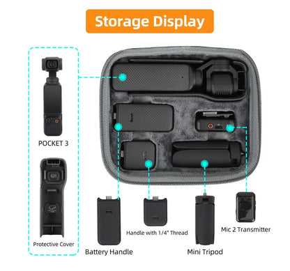 Waterproof Storage Bag for DJI Osmo Pocket 3