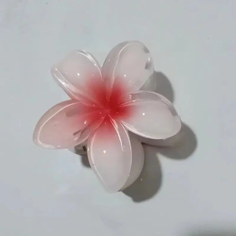 hair clip acrylic flower