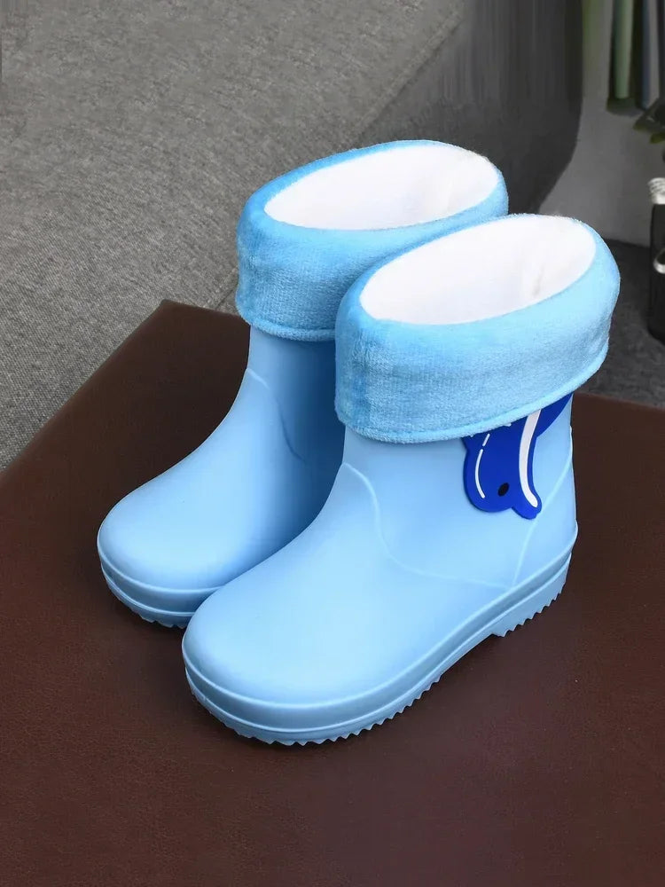 botas de goma para niños