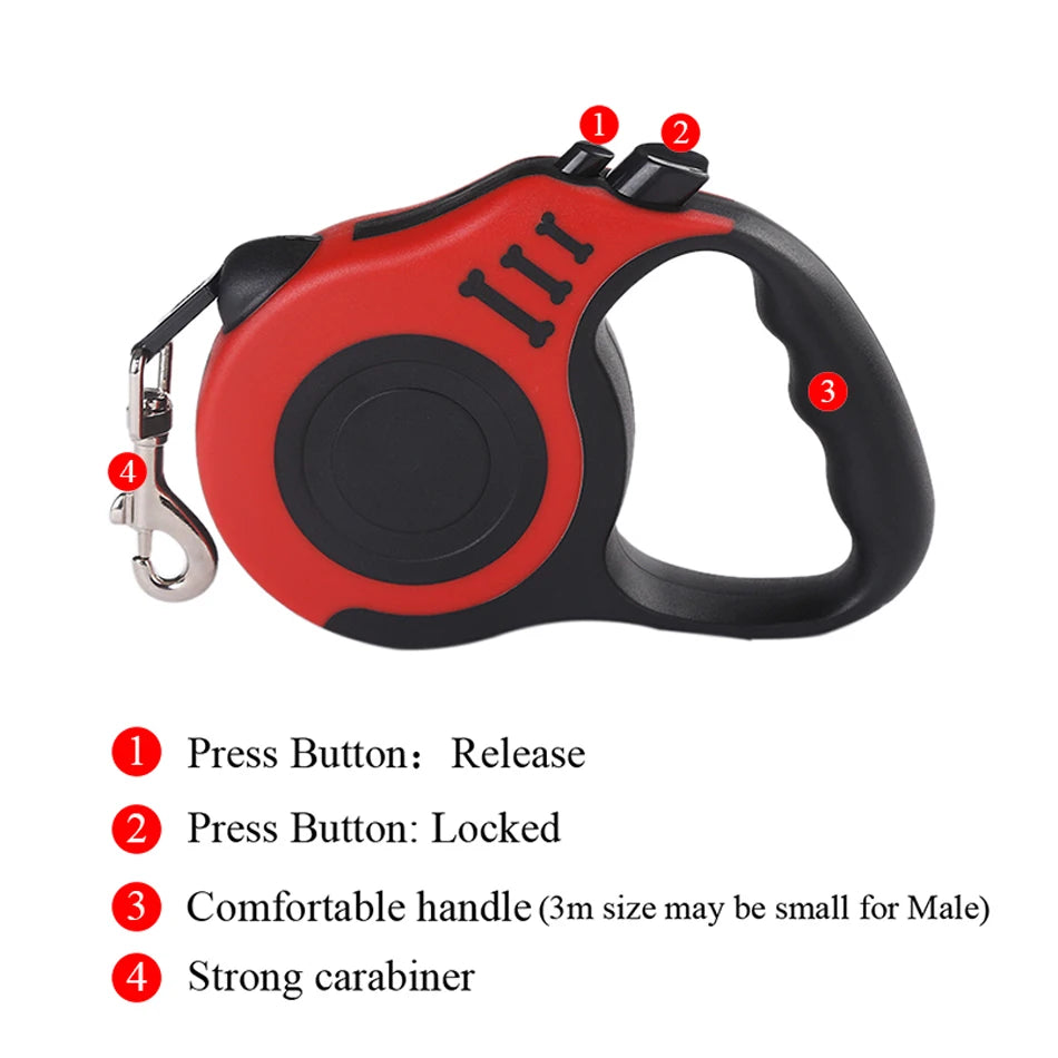 Automatic Retractable Dog Leash