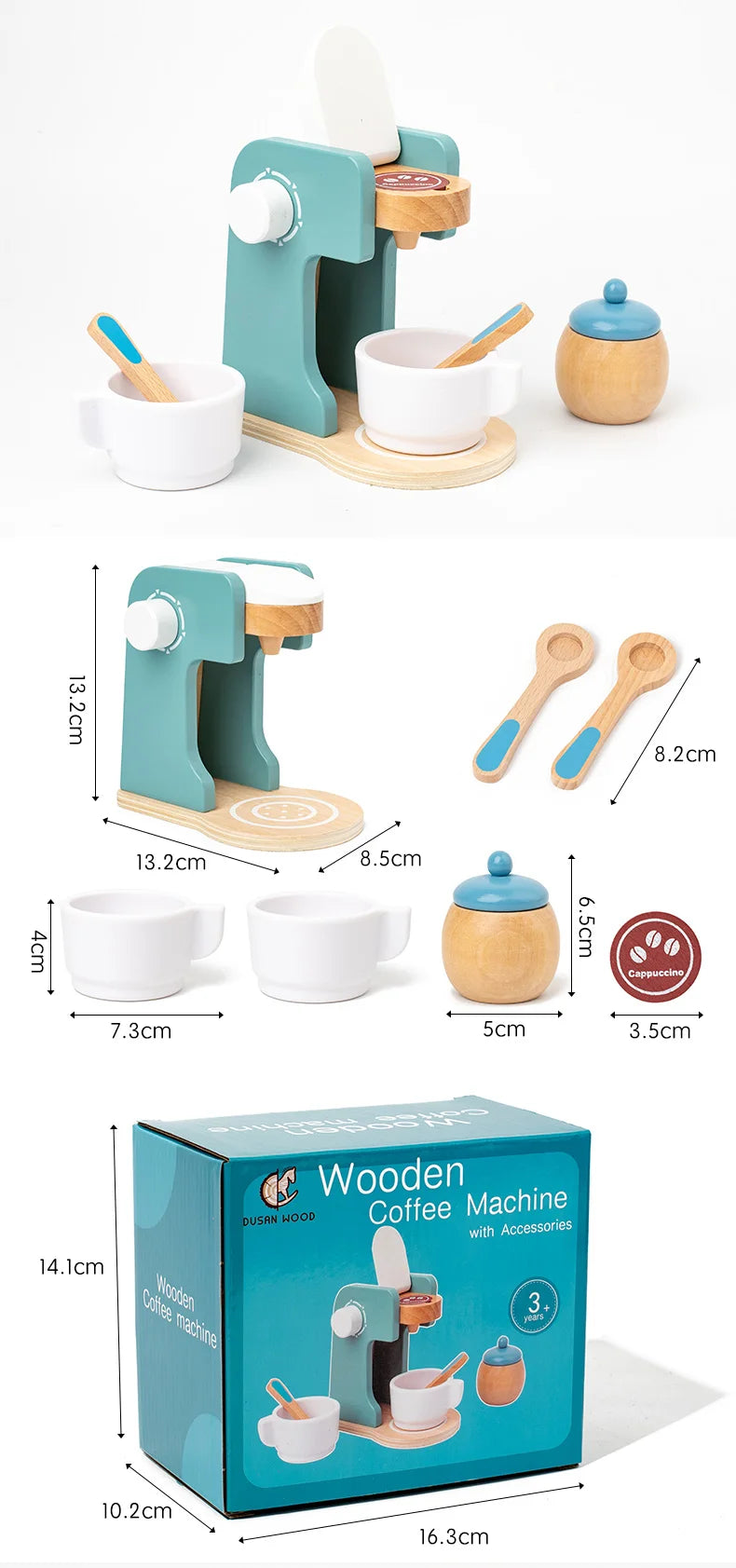 Küchenset für Kinder – Kaffeemaschine, Mixer & Entsafter