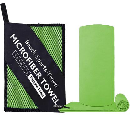 microfiber sports and beach towel