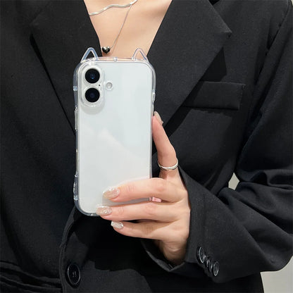 cat ears phone case for iPhone