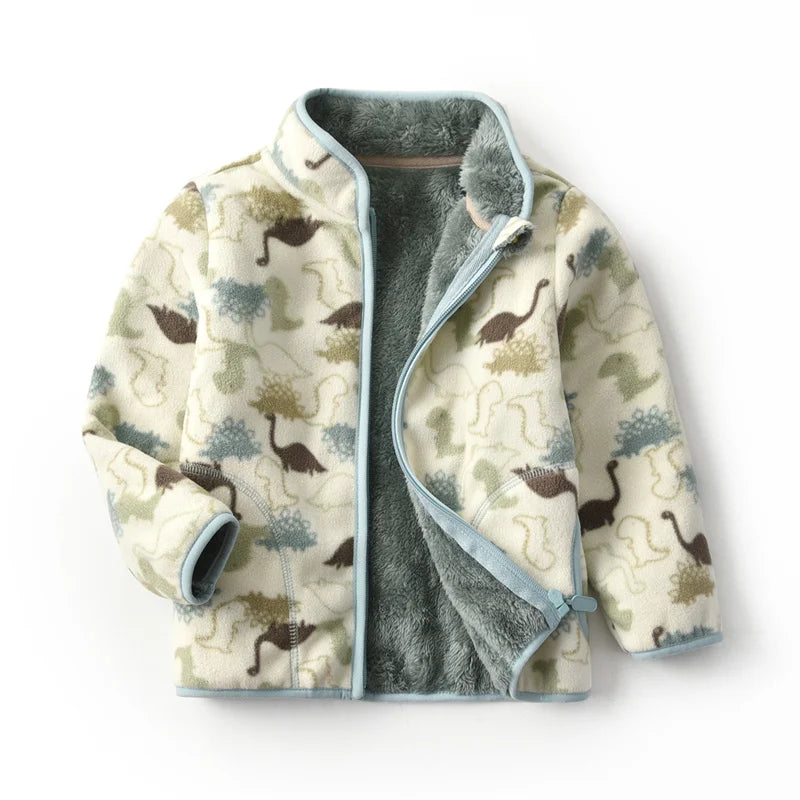 Kinder Fleecejacke in verschiedene Designs