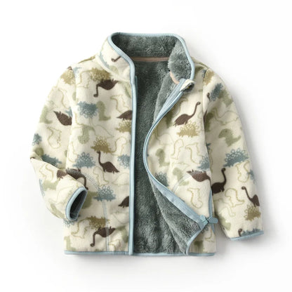 Kinder Fleecejacke in verschiedene Designs