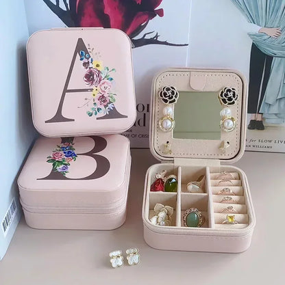 jewelry box with letter