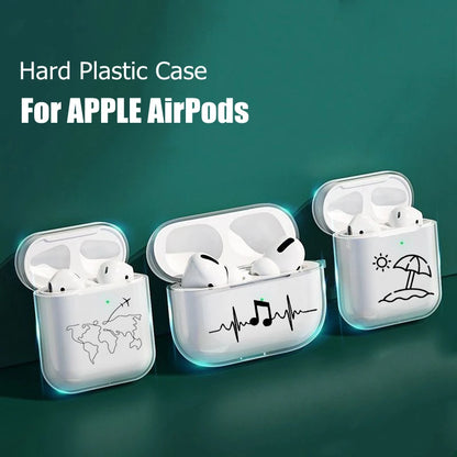 Estuche rígido transparente para AirPods