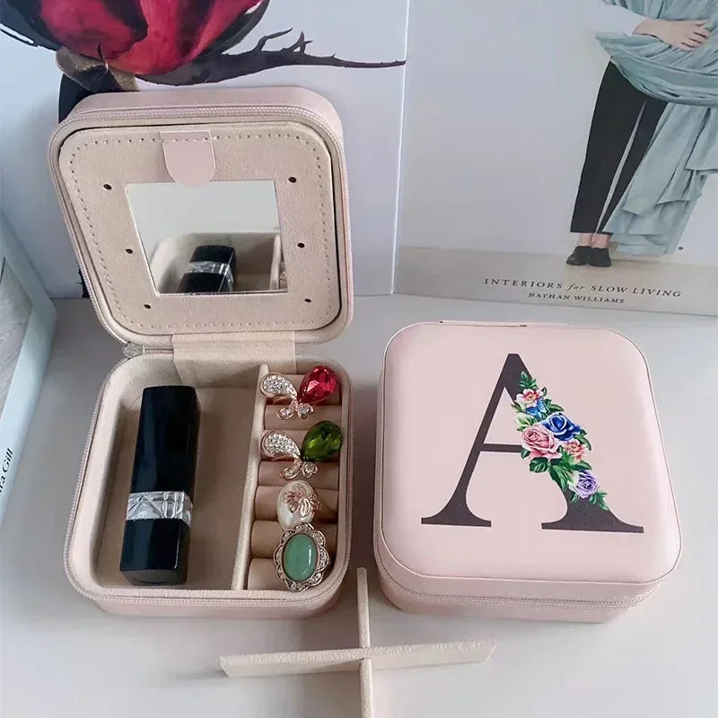 jewelry box with letter