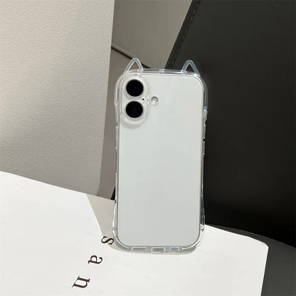 Funda para iPhone con orejas de gato